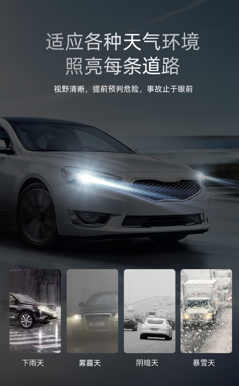 T50雙銅管汽車LED大燈11